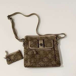 Giani Bernini crossbody bag with matching coin purse
